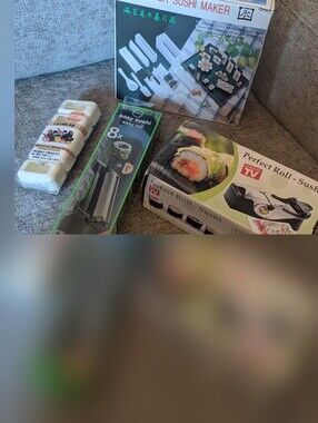 Lot Of Sushi Making Supplies 🍣🍙❤️